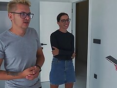 Husband Cuckold , witness his wifey get poked from behind!