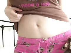 Super-steamy stunner wear this cool baby doll and she is proud about it