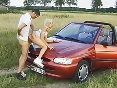 youthfull german picked up for public big cock pulverizing