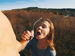 OUTDOOR Penetrate AND Cum-shot ON MOUTH