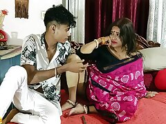 Indian New Stepmom First lovemaking with Teenage Son! Super-steamy Hardcore lovemaking