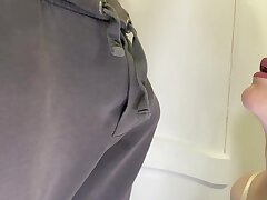 Close up blowjob - deepthroat pulsating internal cumshot - spunk Drink