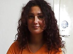 tight teen labia gets petite faux-cock stuck inside her