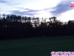 german fledgling latina teenage at private outdoor fuck point of view