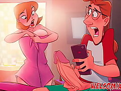 Sending naked photographs to her husband - The Naughty Home Animation - Title 02