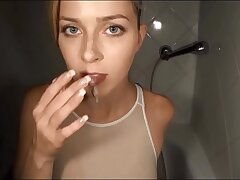 Sell Your GF - Sex dessert Isabel Stern on a kitchen table teen-porn