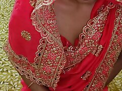 Indian Desi village bhabhi was cheat her spouse and very first time painfull fuckfest with step brother clear Hindi audio