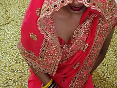 Indian Desi village bhabhi was cheat her spouse and first-ever time painfull hump with step step-brother clear Hindi audio