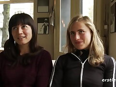 Ersties: Sexy Lesbian Friends Attempt Something Fresh By Dressed in a String On