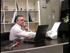 A filthy young super-bitch makes fucky-fucky with older for cash
