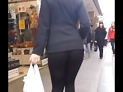 stunning doll in skin taut stretch pants