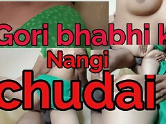 Gori bhabhi ki nangi chudai nanstop hindi fucky-fucky movie Indian sizzling bhabhi ki Desi thokai  Gori bhabhi ki jamkar chudai kari
