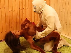 Sex Doll Catalina Valentina and Sex Doll Marsalina Valentina take turns getting fucked by Valentino