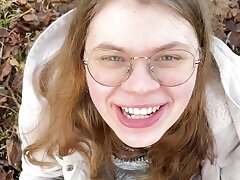 German Teenage 18yo very first BLOWJOB OUTDOOR