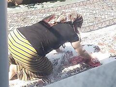 Muslim Hijab Mature Girl Unclothing