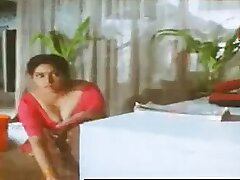 Senior actress in a hot scene