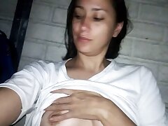 I masturbate in front of the neighbors at night