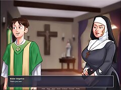 Summertime saga - The nurse helped Johannes