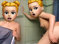 My step bro ravage me in the bathroom