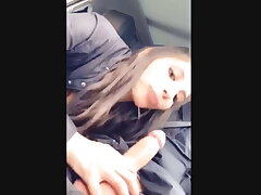 celeb cougar sucky-sucky chick gives head and deep throats