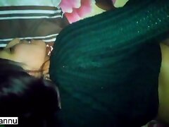 Desi Insane Bhabhi ki Rock hard Chudai with Muddy Hindi Talk, Desi Red-hot step Bhabhi Fucked By Here Dever Highly romantic hook-up