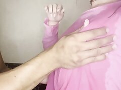 After cheating wifey she came from her paramour and I licked her vagina