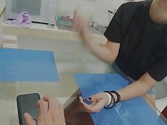 Pummel my neighbor's pussy highly wealthy while we are alone at home - Porn in Spanish