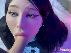 Highly slobbery suck from my Nineteen years elderly damsel