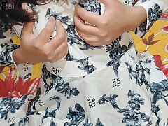Pinky Rai Bhabhi having her cooter finger-tickled and boinked by her husband.