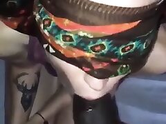 Milky FEMINIST WOMAN SUCKING BIG Ebony COCK