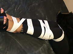Gams tied up