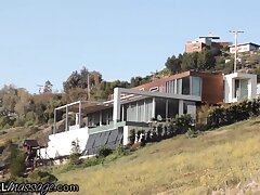 AllGirlMassage Lezzie Step-Daughters Massage Cougar Mommy!