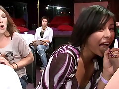 DANCING Hairy man - Dick Slangin' Gigolos Putting On Nasty Show For Group Of Mischievous Breezies