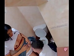 College girls caught pounding hard in the college douche and he pops in her throat ( Outstanding Inexperienced Flick )