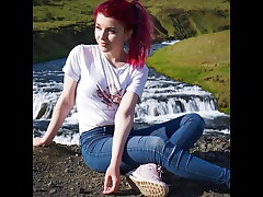 Wank Off Challenge with Streamer Olyasha 1080p (Metronome) Оляша