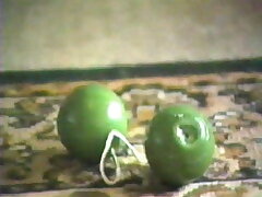 antique - shooting 3 balls ass fucking