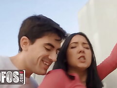 Lucky Jordi Meets Big-boobed Valeria Valois Who Despairingly Asks For His Help In Exchange With A Adorable Blowjob - Mofos