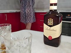 I spanking my step sister in a taut dress. Raunchy bang and creampie