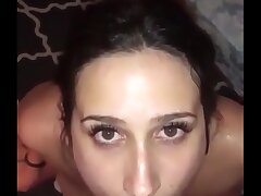 Urinate Mega-slut on her knees