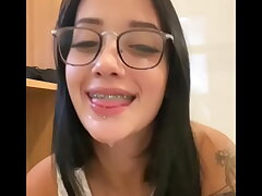 Stepmom and Daughter-in-law lick each other's booties