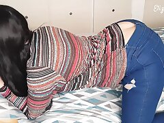 WRONG BED!! I porked my stepsister's bestie and recorded it for her