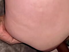 Black stepdad makes 18 year elder step stepdaughter have hump with him , I told him not to cum inside of me but he still did