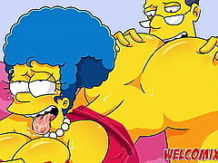 Fucking the steaming neighbor! The neighbor's enjoy - The Simptoons