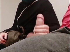 Muslim bitch plays with my Cock