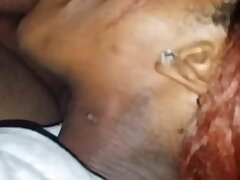 Bitch blowing my XXL Beefstick