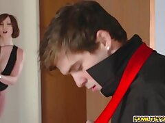 StepNephew screws StepAuntie Yasmin Scotts mouth-watering matured snatch