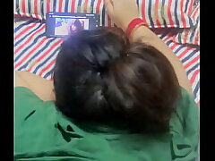 Indian Nymph Witnessing Porn And Plumb