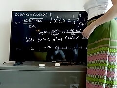 Myanmar Math Instructor Love Hard-core Sex
