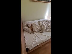 Chubby Stepmother Asks Me to Share Her Bed