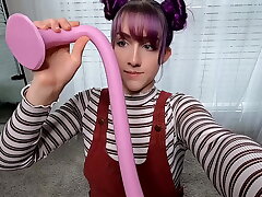 Bts - Throating 33  Inches with Camera to witness where it all goes very first Person View